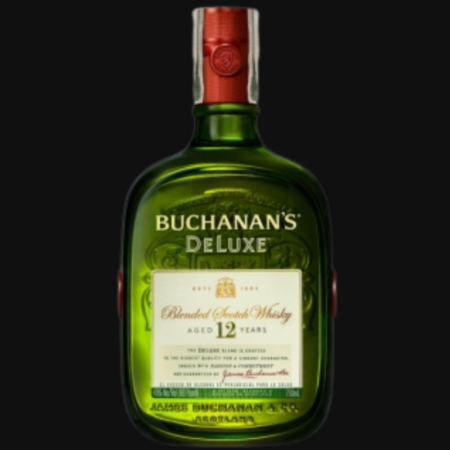 bucans 4 fondo negro Buchanan's Deluxe 12 Años 750 ml