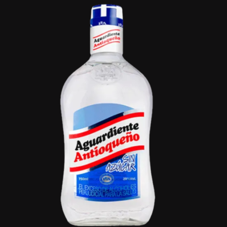 Aguardiente Antioqueño Azul Sin Azúcar 750 ml